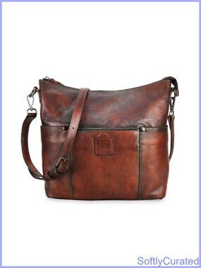 Genuine Leather Hobo Bag Crossbody Shoulder Purse Handbag Removable Strap